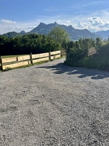 Bild-Stellplatz 4 Kampenwand Urlaub auf dem Bauernhof, Weyererhof, Samerberg
